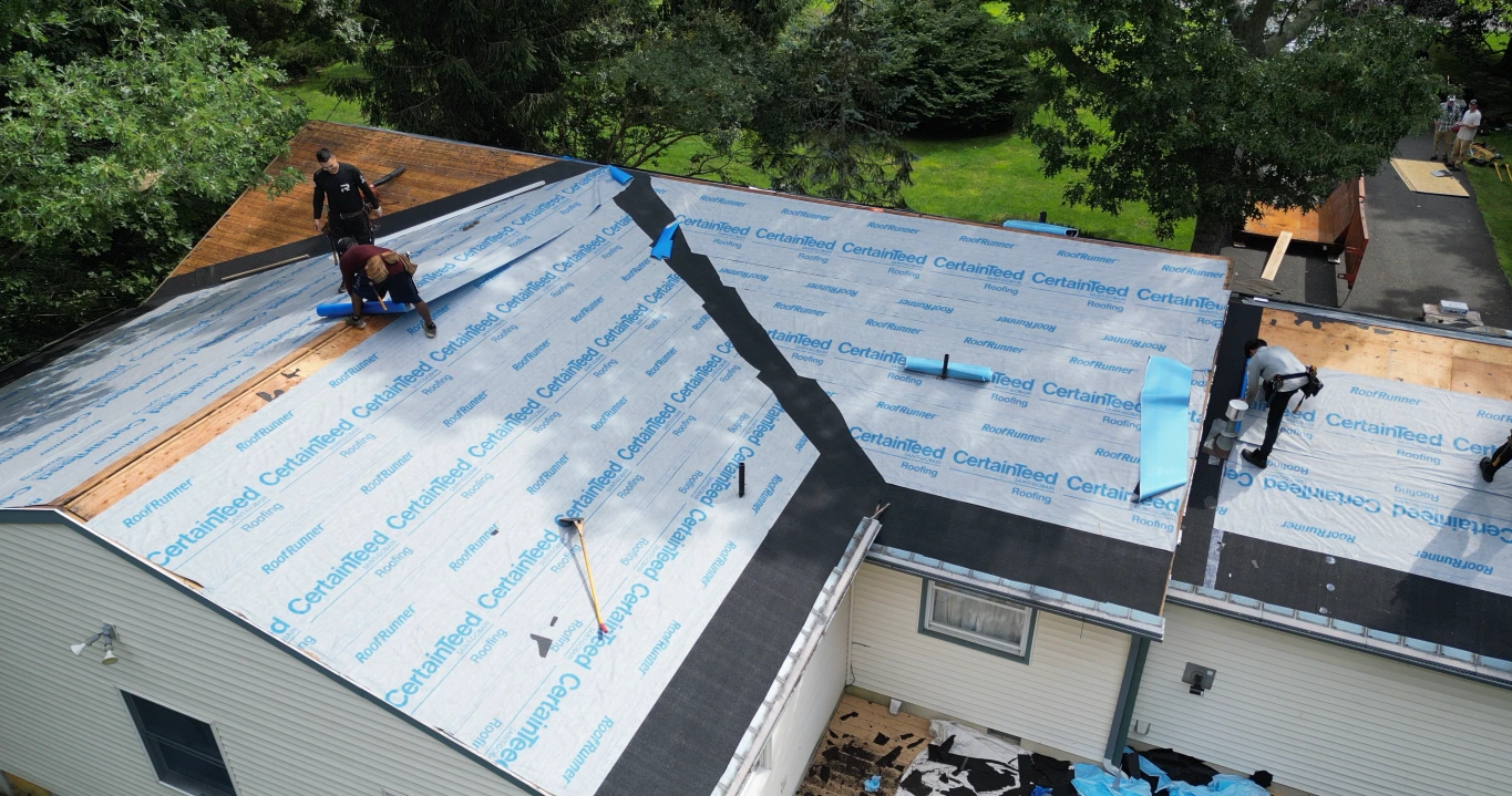 Durable architectural roofing system by Field Pointe Roofing